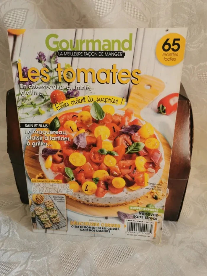 Lot de 5 magazines "Gourmand – La meilleure façon de manger" - photo numéro 3