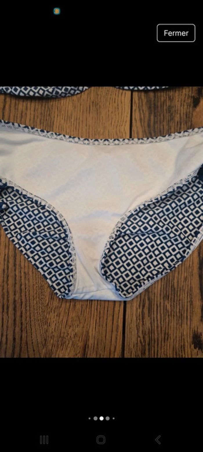 Bikini Shiwi Bleu/Blanc eu 40 fr 38/40 bonnet A/B - photo numéro 16