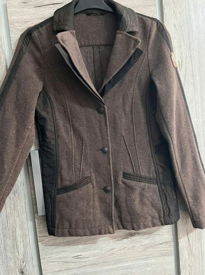 Manteau veste femme laine M 38