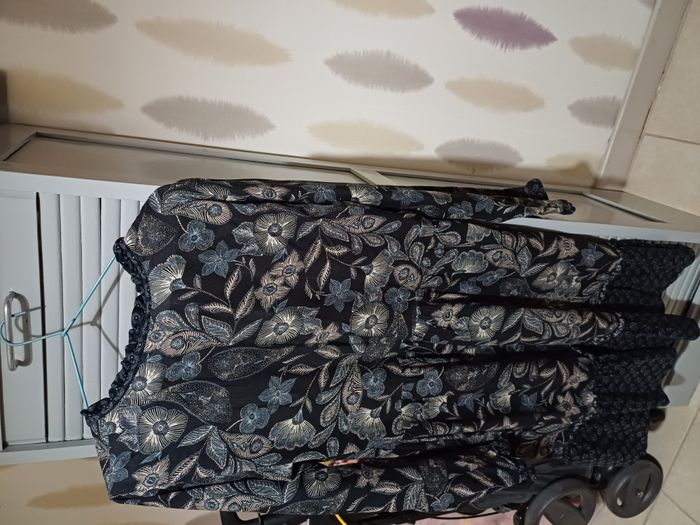 robe midi à manches longues Taille Unique - photo numéro 2