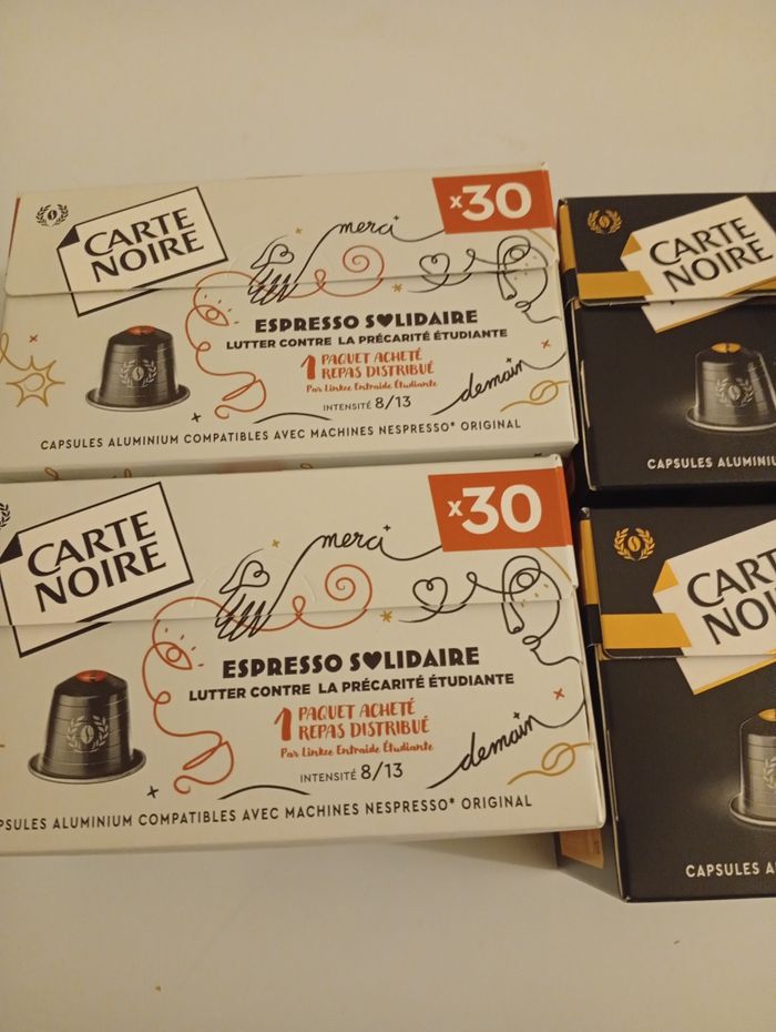 Café carte noire 120 capsules à 30€ - photo numéro 3