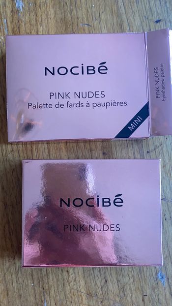 Palette maquillage #nocibé# pink nude