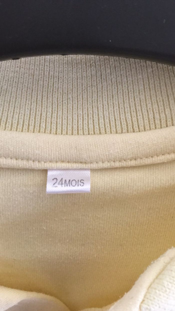 Polo motif ourson jaune - photo numéro 3