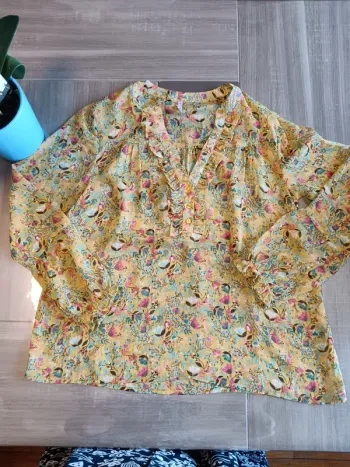 Chemisier voile taille 42