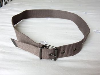 Lot Ceintures textile marron