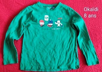 T-shirt Okaïdi 8 ans