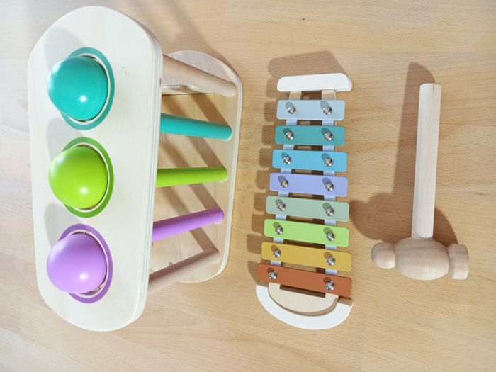 Jouet éveil et xylophone 2 en 1