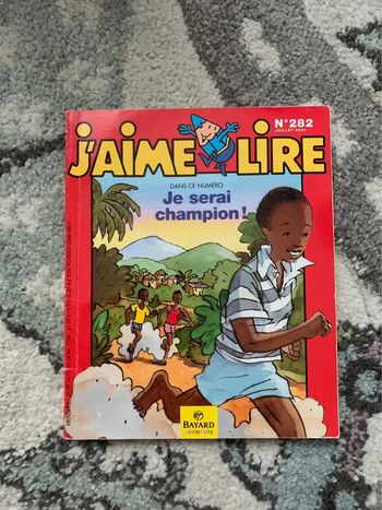 J’aime lire je serais champion