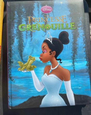 Livre disney la princesse et la grenouille