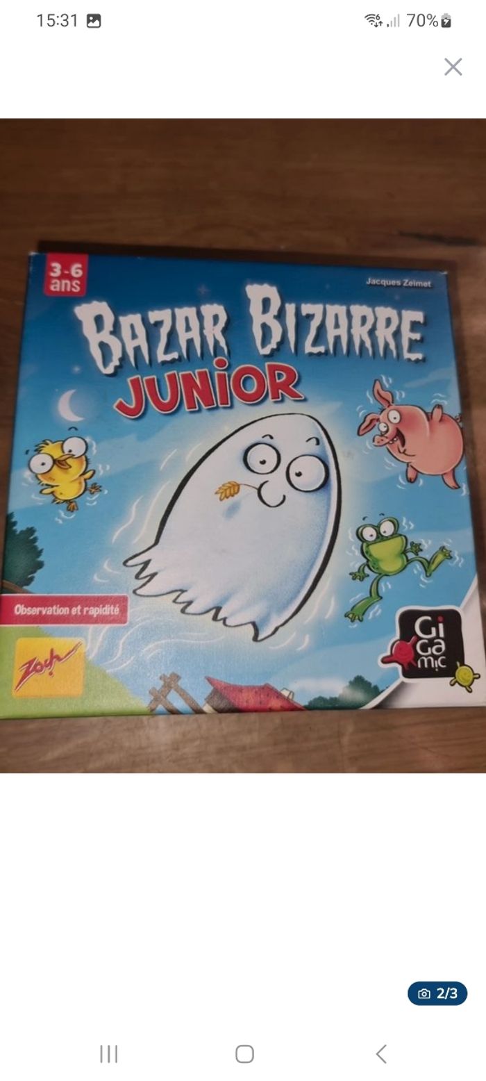 Jeu de société Bazar Bizarre Junior des éditions Gigamic - photo numéro 2