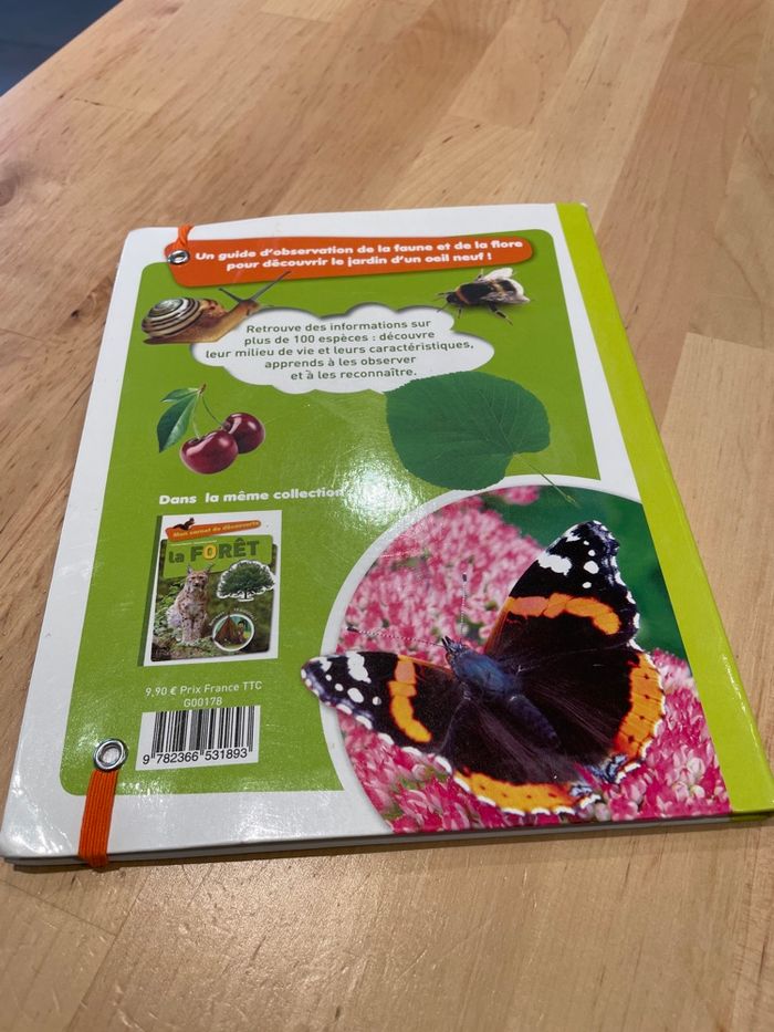 Livre : mon carnet, découverte (le jardin) - photo numéro 2