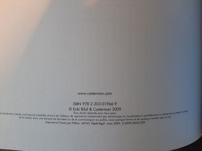 Coffret de luxe BD Animal'Z en EO dont 12 ex-libris  Bilal - photo numéro 8