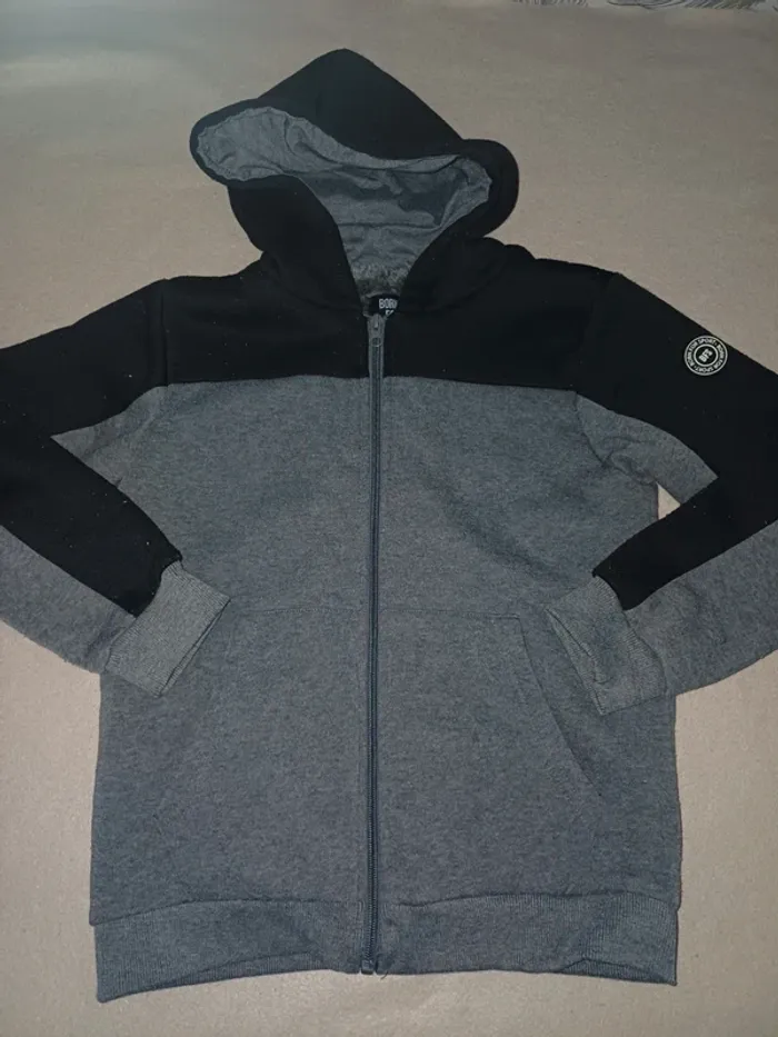Veste à capuche chaude 10 ans garçon