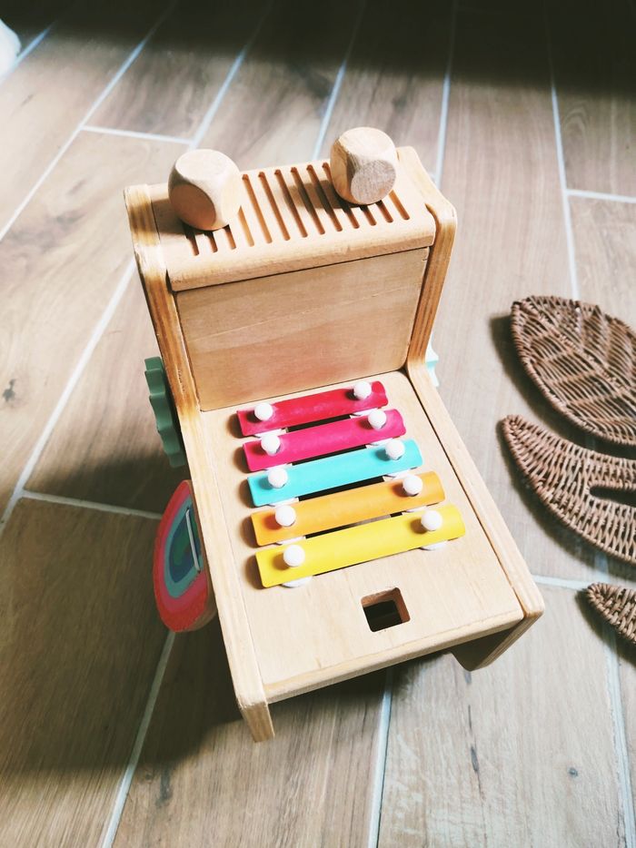 🦙Lili Lama multi activités musicale en bois marque Manhattan toy - photo numéro 4