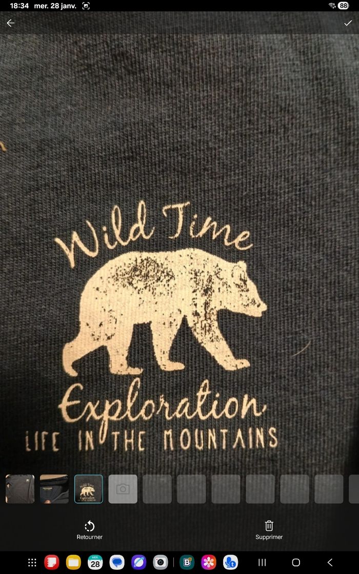 Tee-shirt manches longues 10 ans GF95 - photo numéro 3