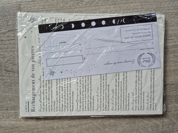 Lot de 14 cartes Rituel de lune Au fil de la lune