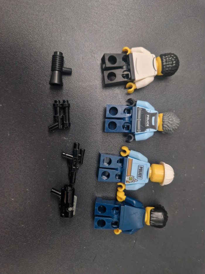 Lot de minifigures police lego - photo numéro 4