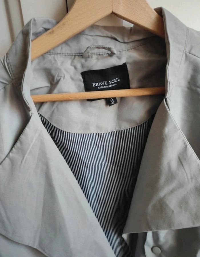 Trench gris, Brave soul, L - photo numéro 2