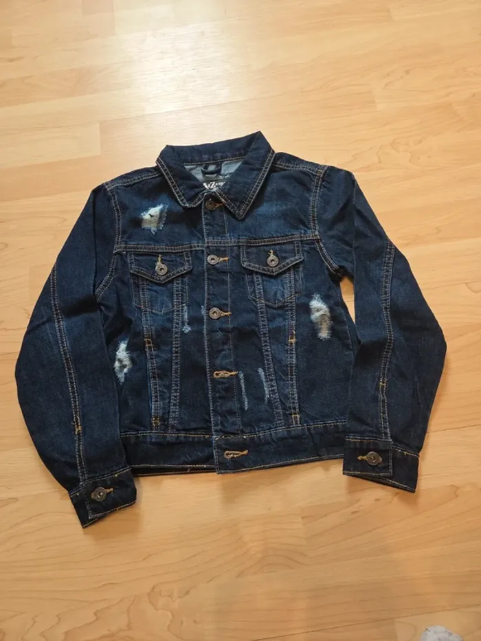 Veste en jean 9-10ans