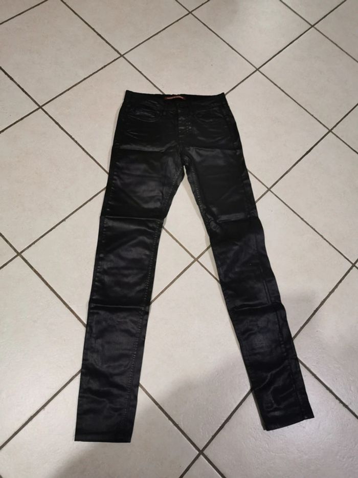 Jean noir enduit Comptoir des Cotonniers