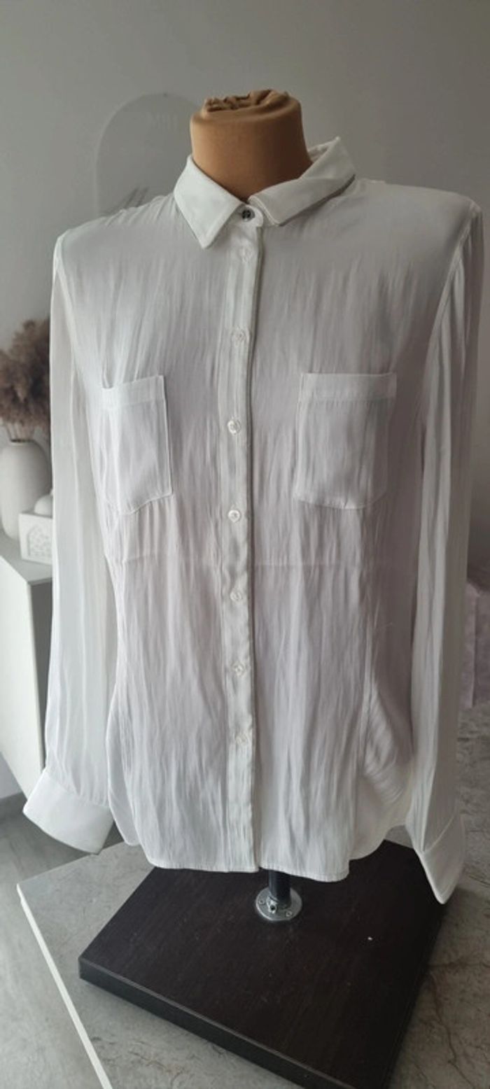Chemise froissée biais métalisés IKKS BZ12205
