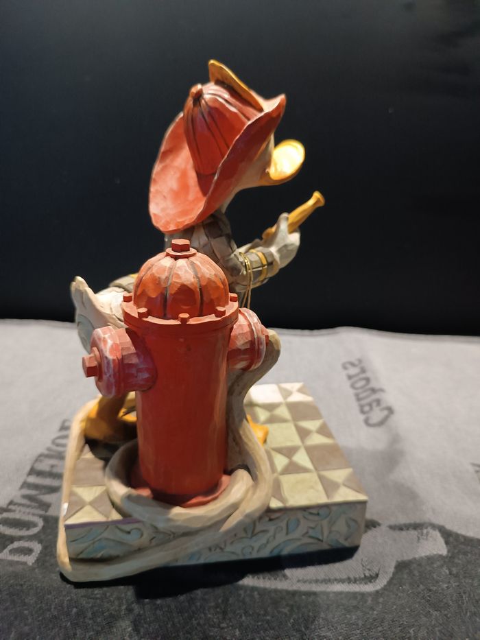 Donald pompier Disney traditions Jim shore - photo numéro 4