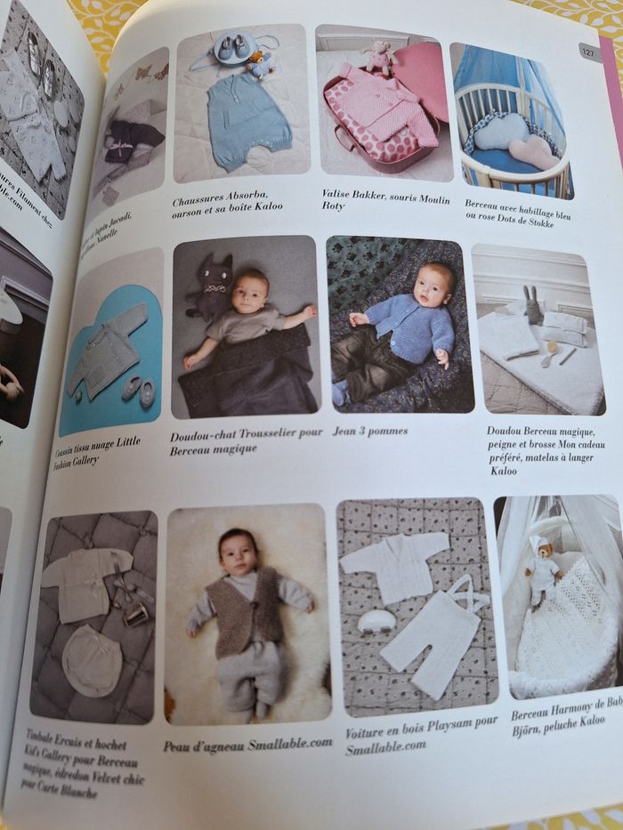 Livre tricot bébé 50 modèles Phildar - photo numéro 4