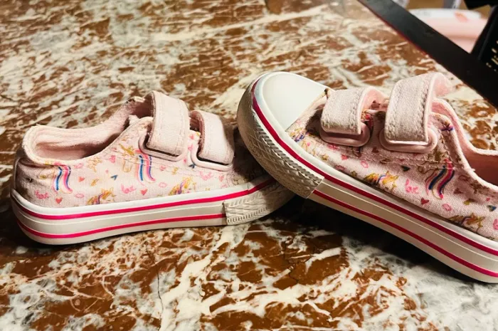 Basket toile licorne