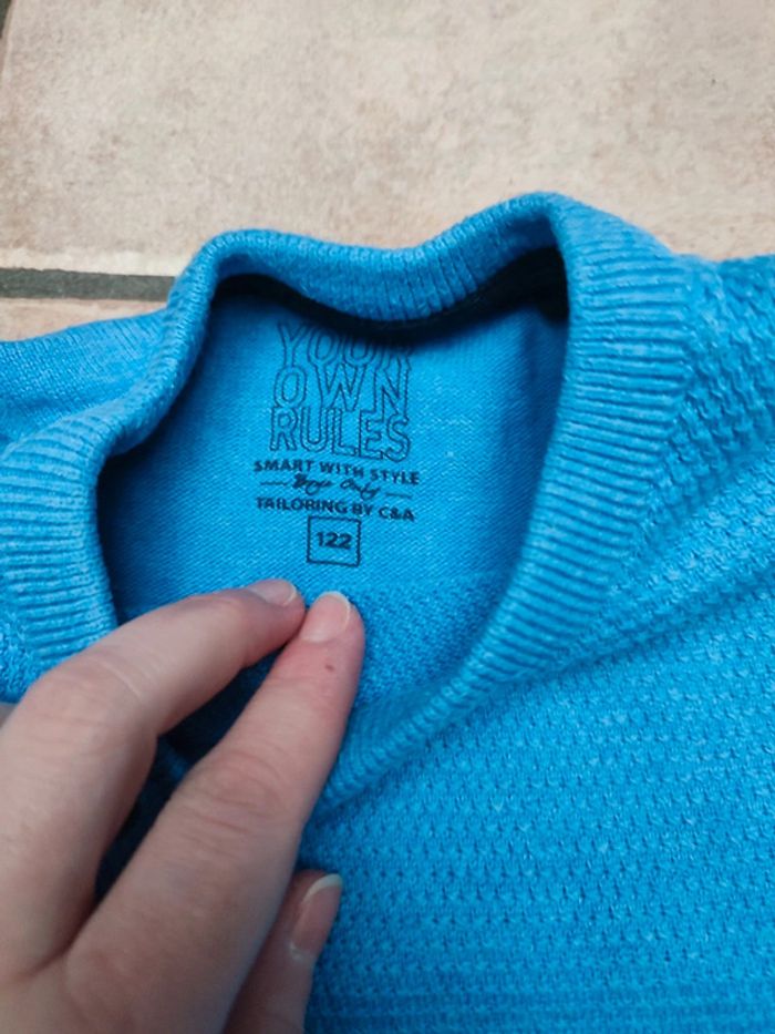 Pull bleu C&A - photo numéro 3