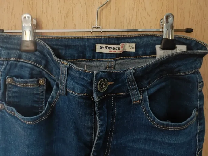 Jean skinny bleu marine - photo numéro 2