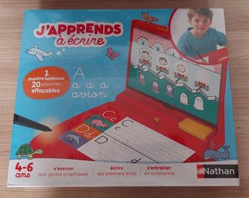 Jeux j'apprends à écrire 