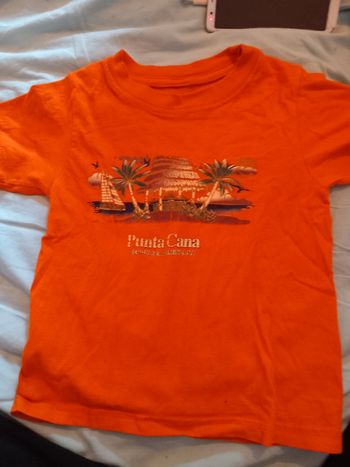 T-shirt Punta Cana République Dominicaine 3 ans