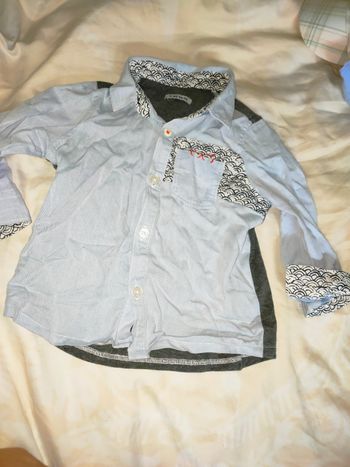 Superbe chemise 12 mois 
ikks