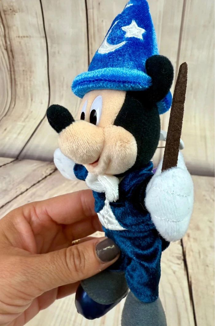 Peluche à accrocher Disney Mickey fantasia chef d’orchestre Tokyo Disneyland Japon - photo numéro 4