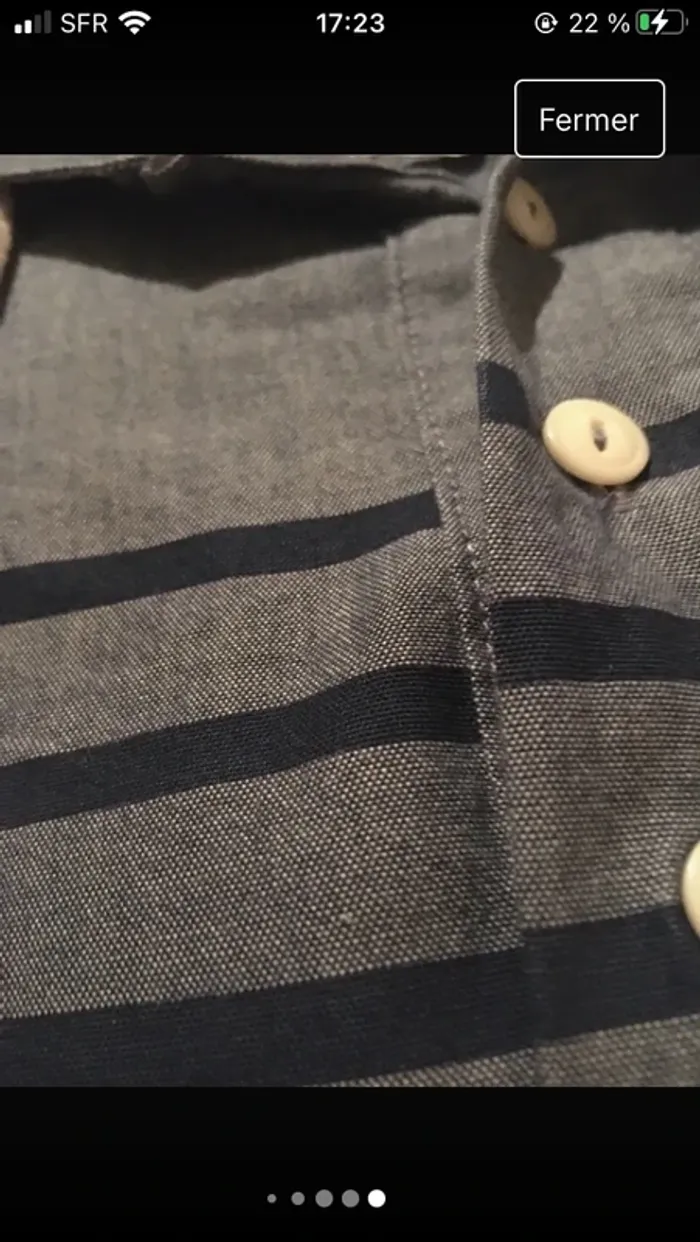 Superbe Marinière homme en L excellent état de la boutique Celio - photo numéro 10