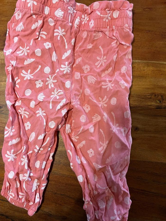 Pantalon léger été fille 12 mois - photo numéro 4
