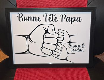 Cadre fêtes des pères