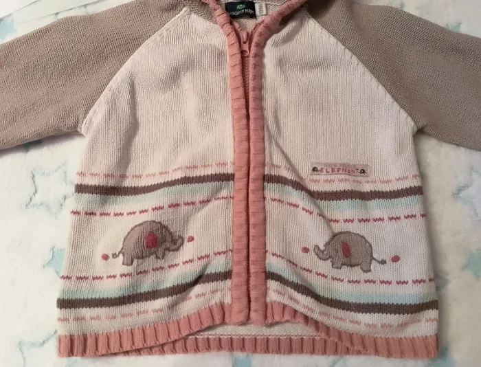 Gilet motif éléphant - photo numéro 2