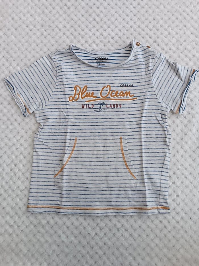🔸T-shirt Creeks - 24 mois 🔸