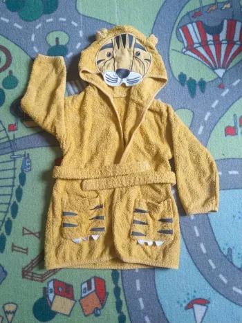 Peignoir / sortie de bain tigre Vertbaudet taille 4 ans/104cm