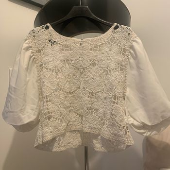 Blouse en crochet
