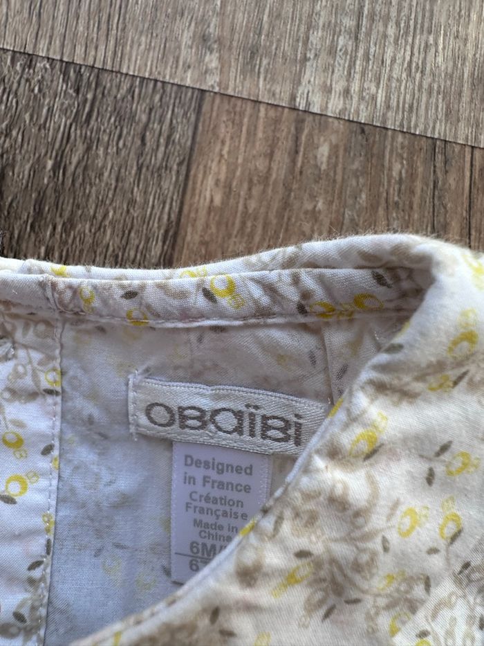 - Blouse Obaibi - 6 mois - Très bon état - photo numéro 2
