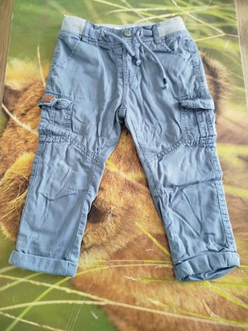Pantalon bleu Gémo 24 mois