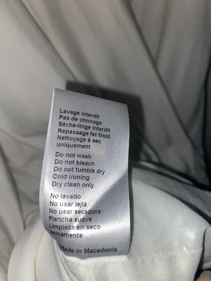 Robe courte blanche - photo numéro 4