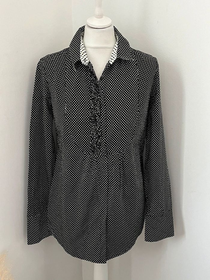Chemisier à pois one step S comme neuf