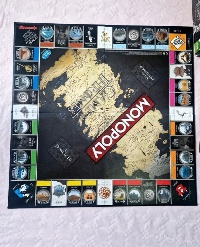 Jeu de société Monopoly Game of Thrones Edition Collector Hasbro - photo numéro 7