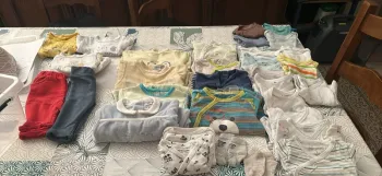Gros lot de vêtements bébé garçon