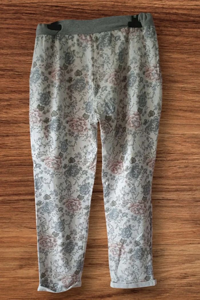 Pantalon Jogging à fleurs - photo numéro 2