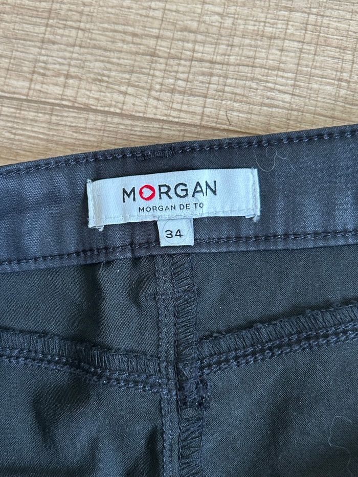 Jupe noire mi longue Morgan taille 34 jamais portée - photo numéro 9