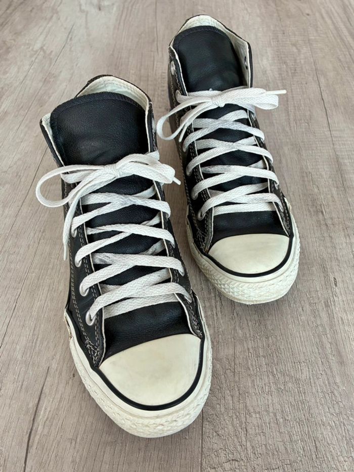 Converse cuir 39 - photo numéro 2